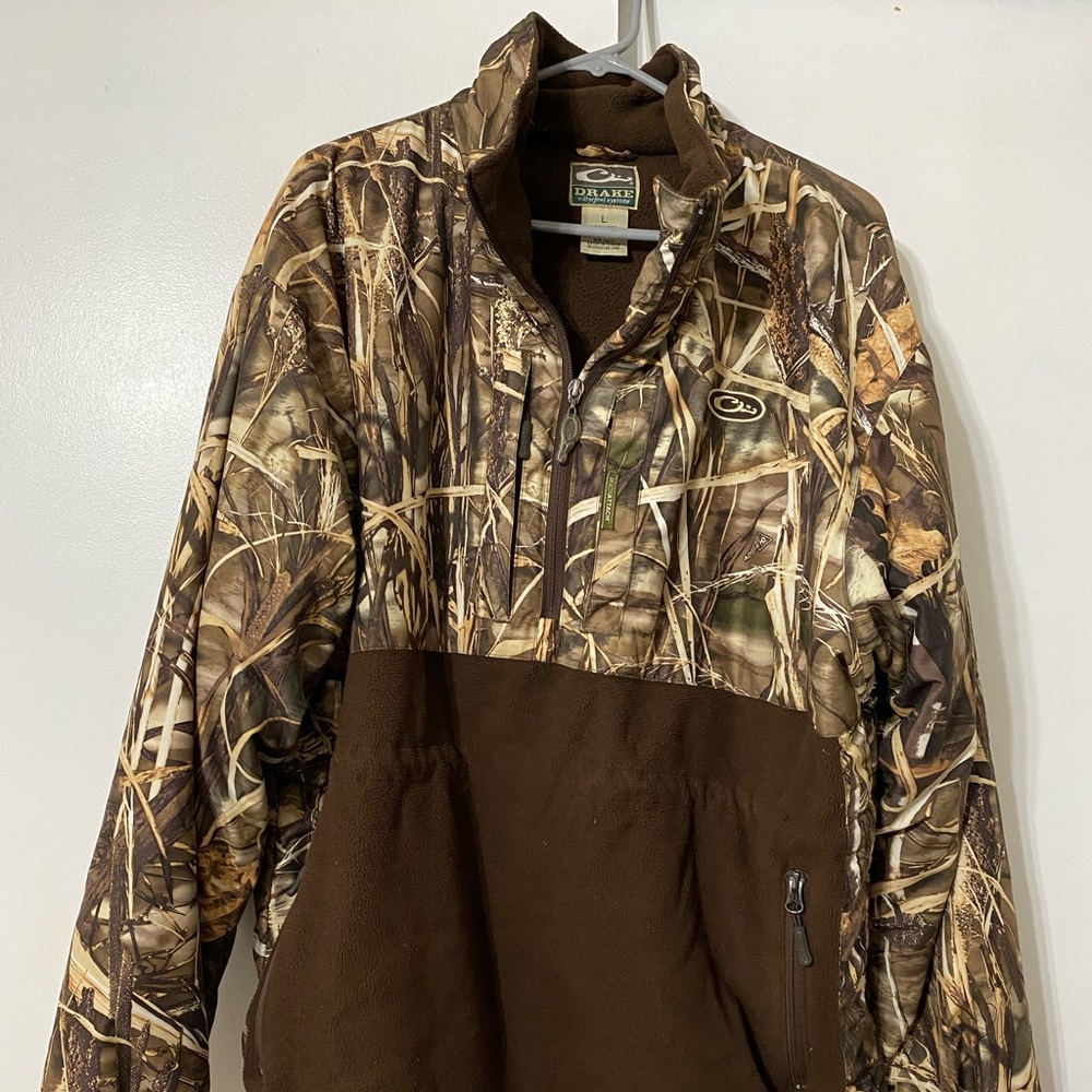 Men’s Drake Waterfowl Quarter Zip Pullover